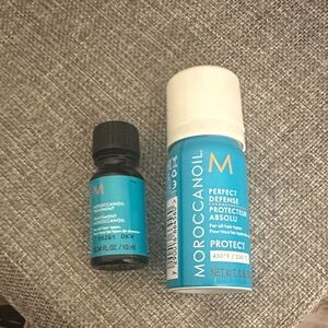 Moroccanoil Treatment and Protect Duo in Blue